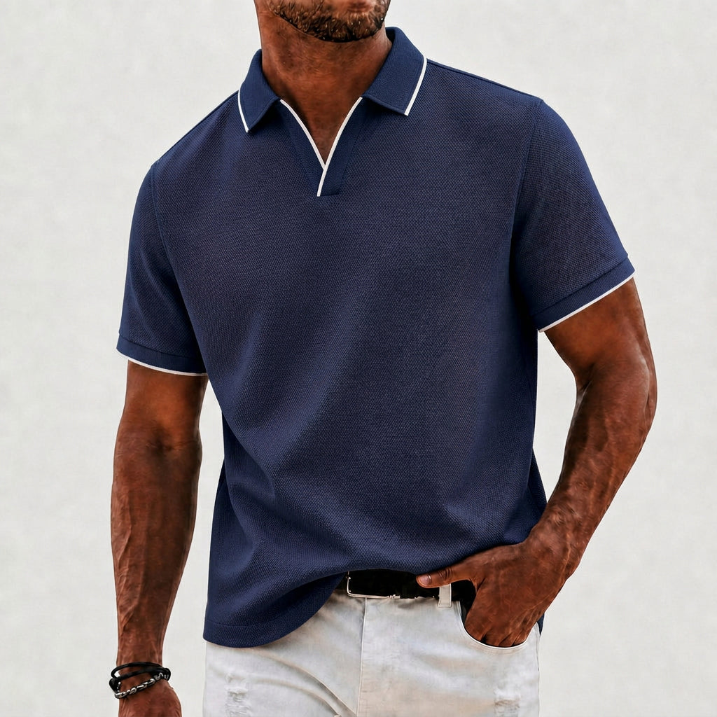 Johnny Collar Knit Polo