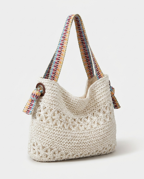 Amalfi Woven Hobo Bag - shopify_variant_image 4